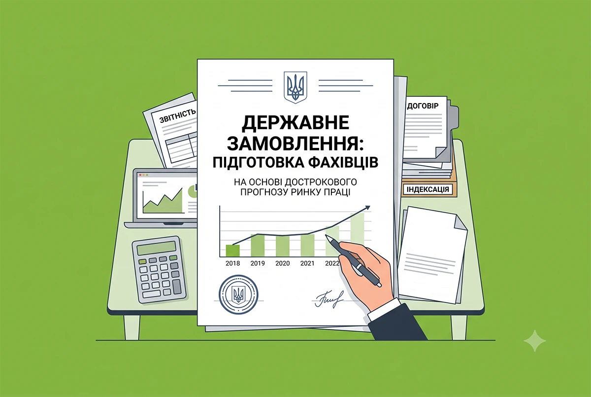 Держзамовлення на підготовку фахівців у 2026 році