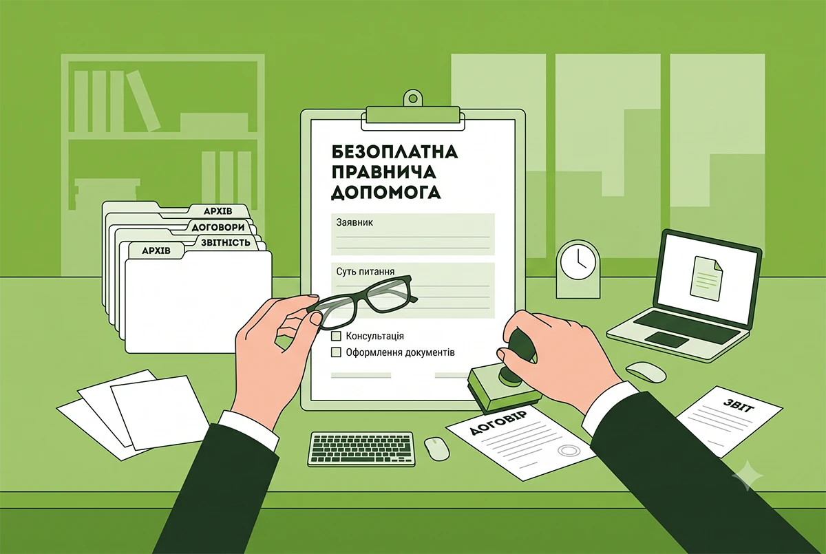 Безоплатні правничі послуги для осіб без документів: хто може скористатися