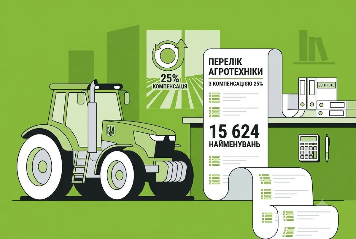 Зроблено в Україні: перелік агротехніки з компенсацією 25% рекордно розширили