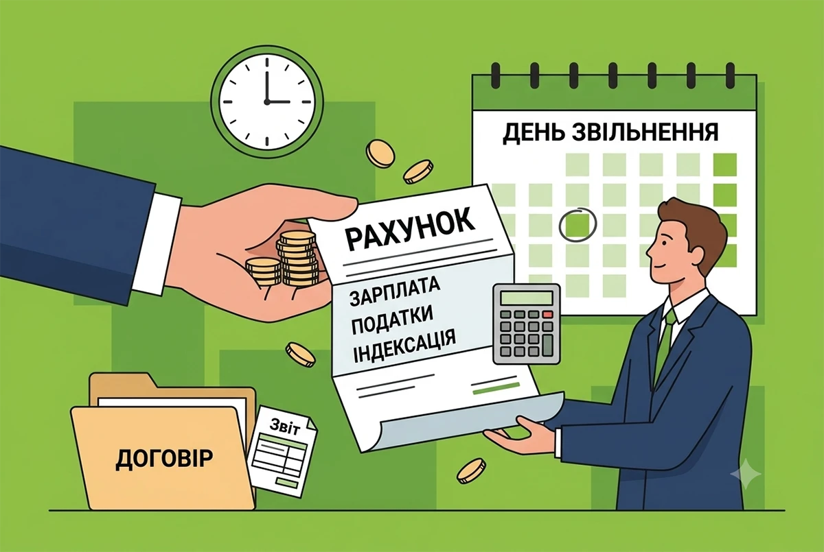 Пізніша дата виплати заробітної плати при звільненні працівника