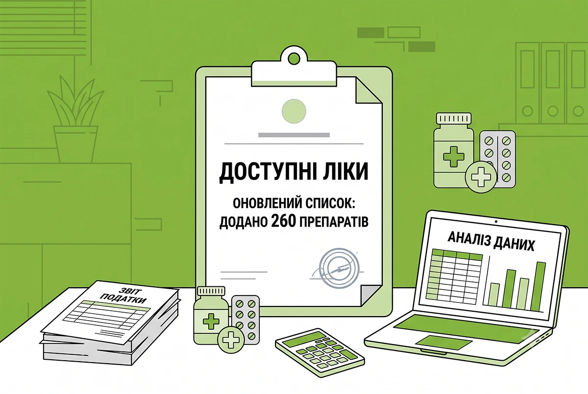 «Доступні ліки» масштабно розширили перелік препаратів