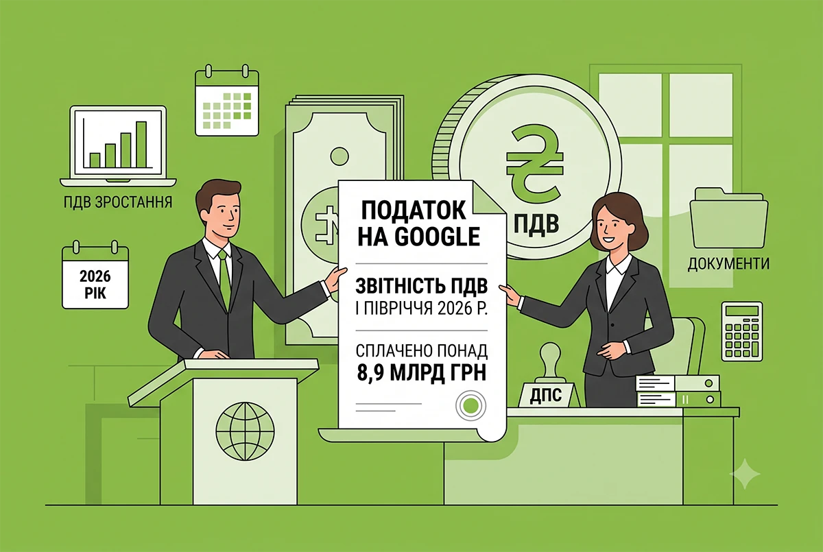 «Податок на Google»: результати за І півріччя 2026 року