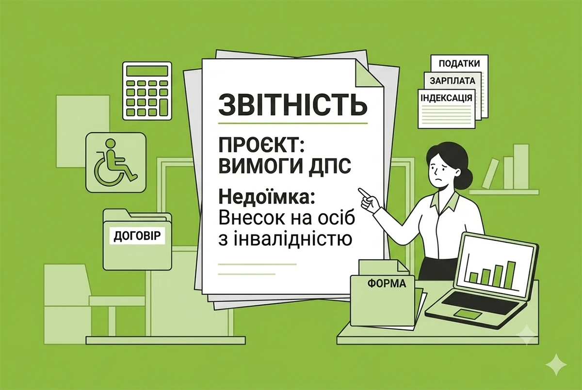 Недоїмка за внеском на працевлаштування осіб з інвалідністю: оприлюднено проєкт надсилання вимог ДПС