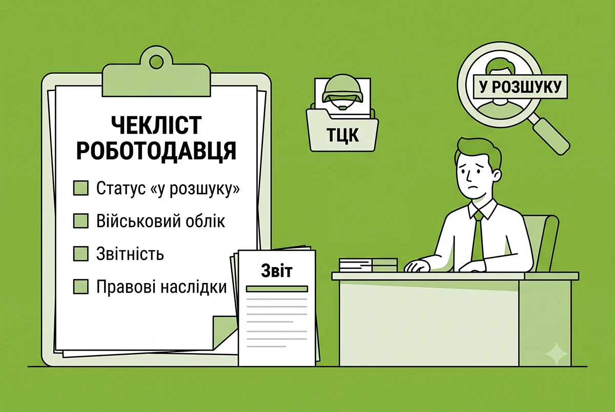 Працівник в статусі «у розшуку»: що треба знати роботодавцям