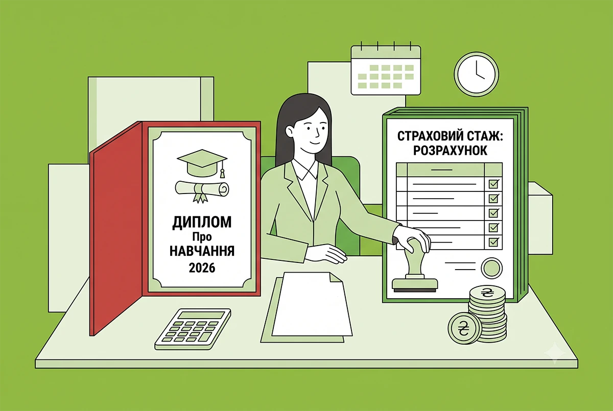 Навчання у вищих і середніх спеціальних навчальних закладах: чи зарахують до страхового стажу