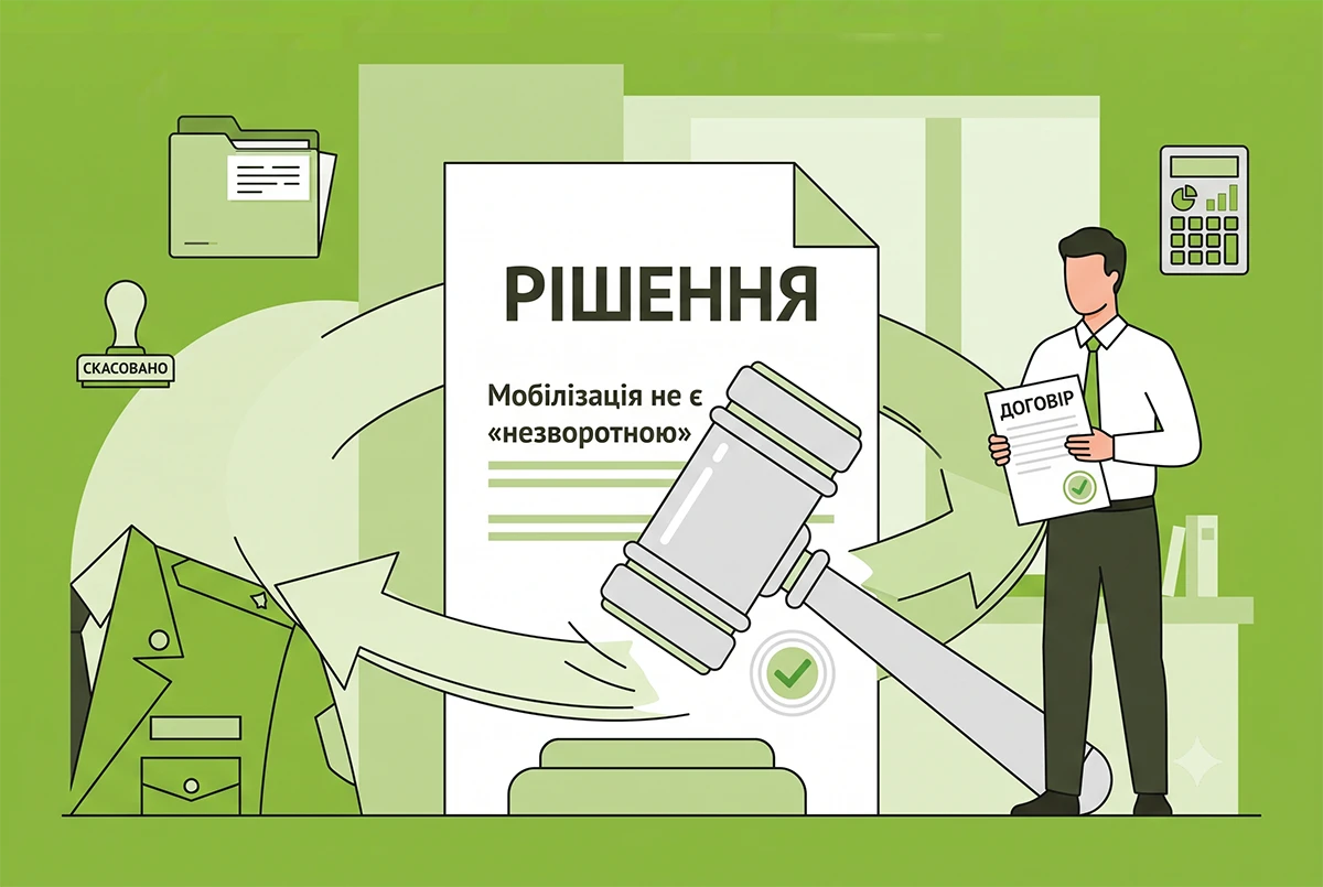 Мобілізація не є «незворотною», якщо чоловіка призвали попри чинну відстрочку – рішення суду