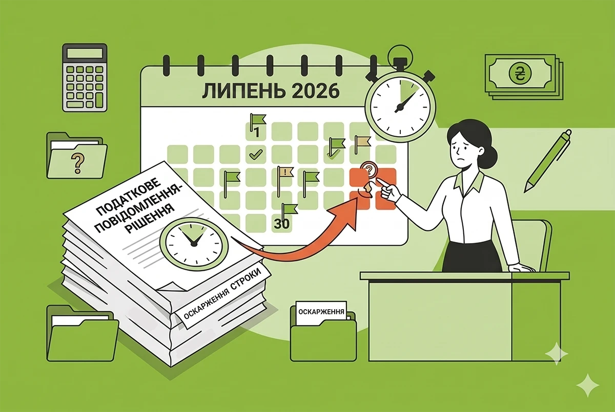 Строки оскарження податкового повідомлення-рішення