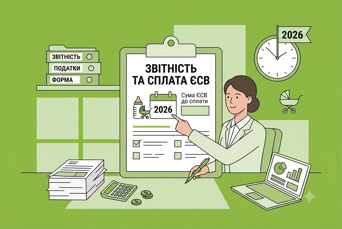 Чи має ФОП сплачувати ЄСВ за себе у 2026 році, коли йде у декретну відпустку: роз'яснення від ДПС + коментар