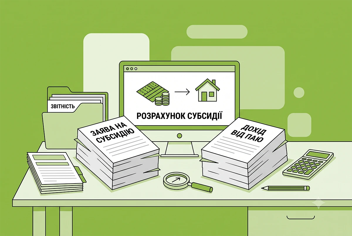 Дохід з утримання паю при обчислені розміру субсидії: чи враховується у 2026 році