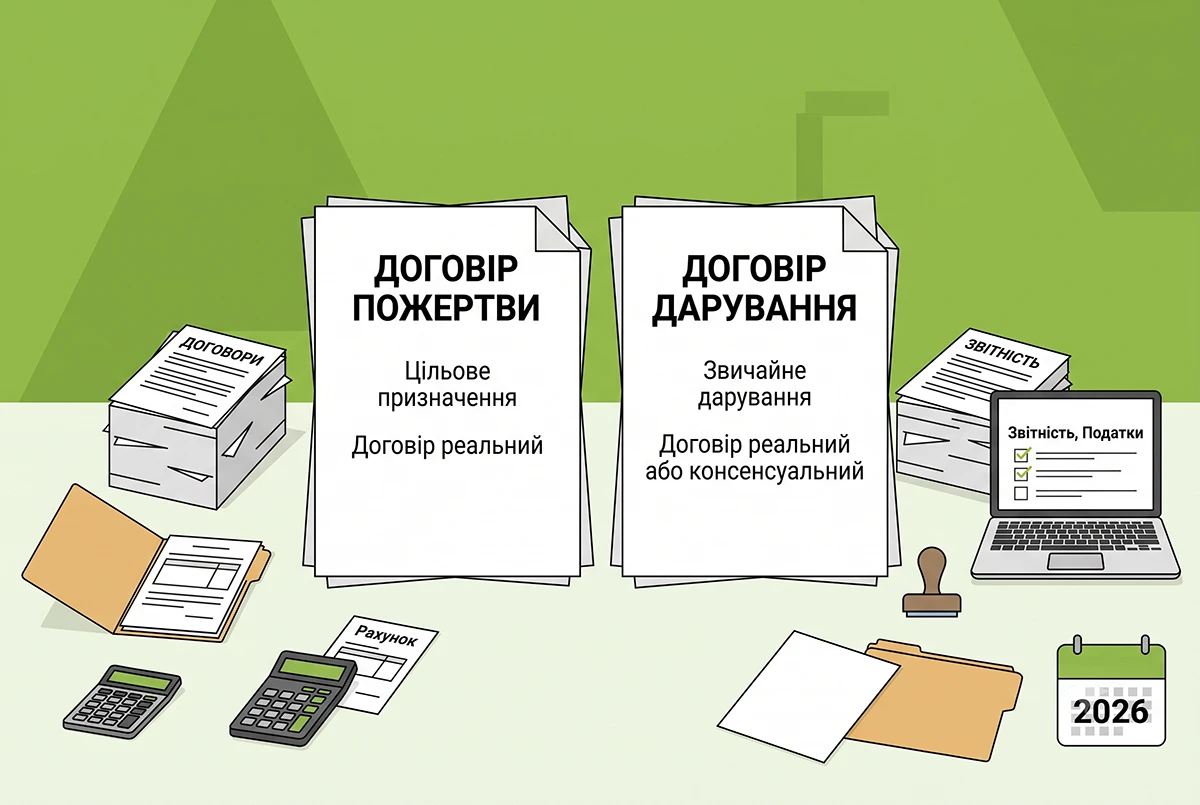 Пожертва чи дарування: розʼяснення Міністерства юстиції