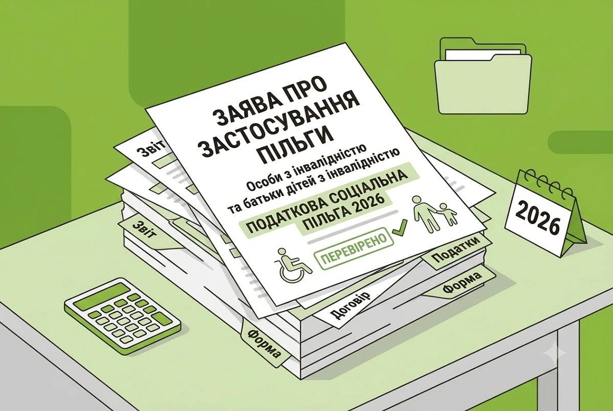 Податкова пільга для осіб з інвалідністю та батьків дітей з інвалідністю: як скористатися у 2026 році