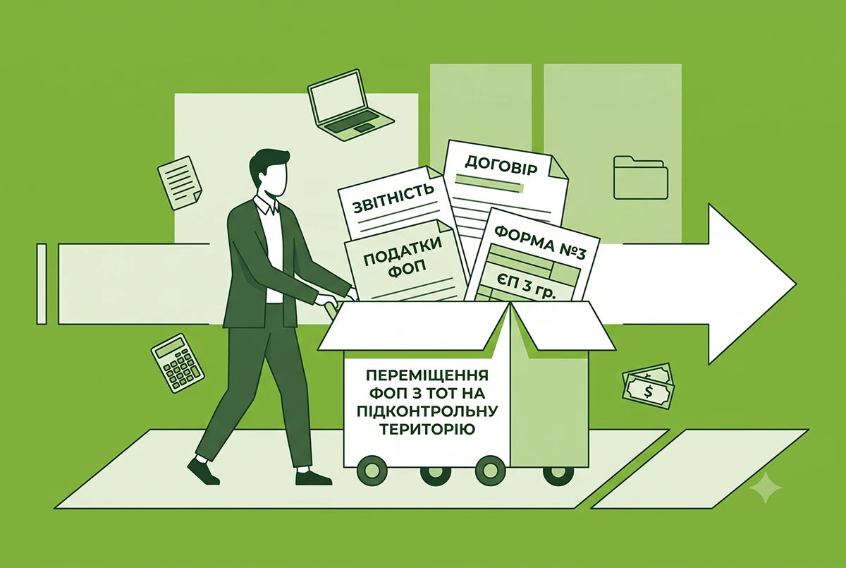 Сплата податків та подання звітності ФОП, який змінив податкову адресу: роз'яснення від ДПС та зручна таблиця