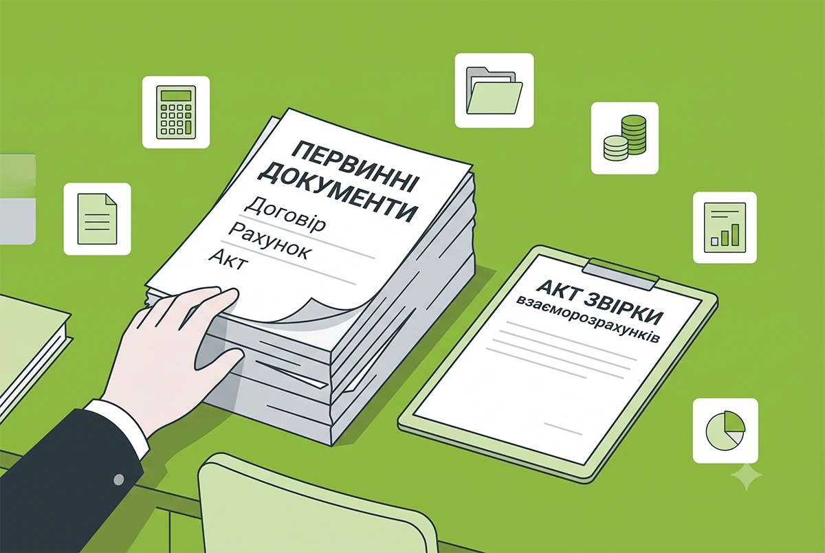 Акт звірки взаєморозрахунків у 2026 році: оформлення, підписання, правові наслідки та зразок заповнення