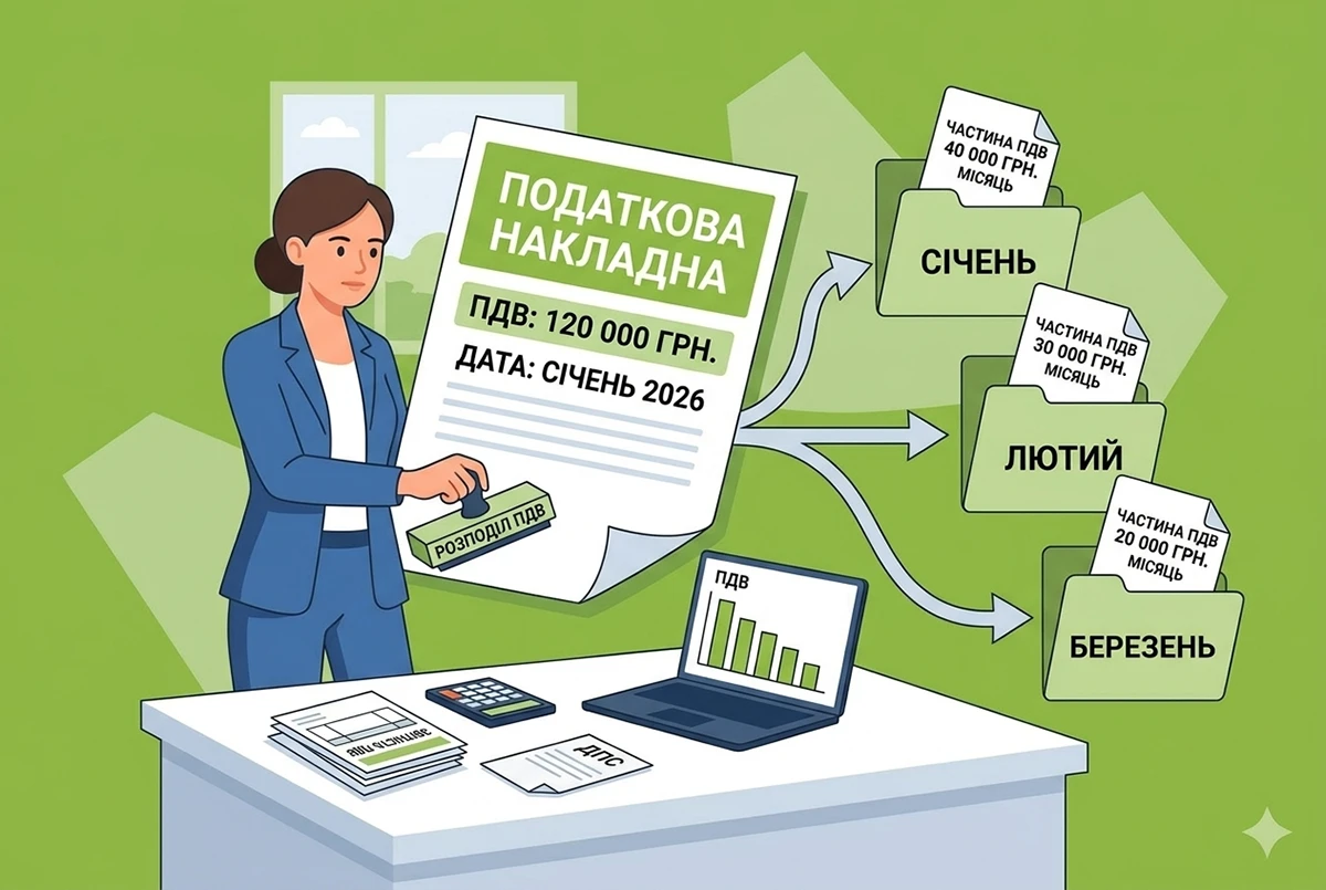 Чи можна ділити ПДВ з однієї накладної на кілька місяців: роз’яснення ДПС та коментар редакції