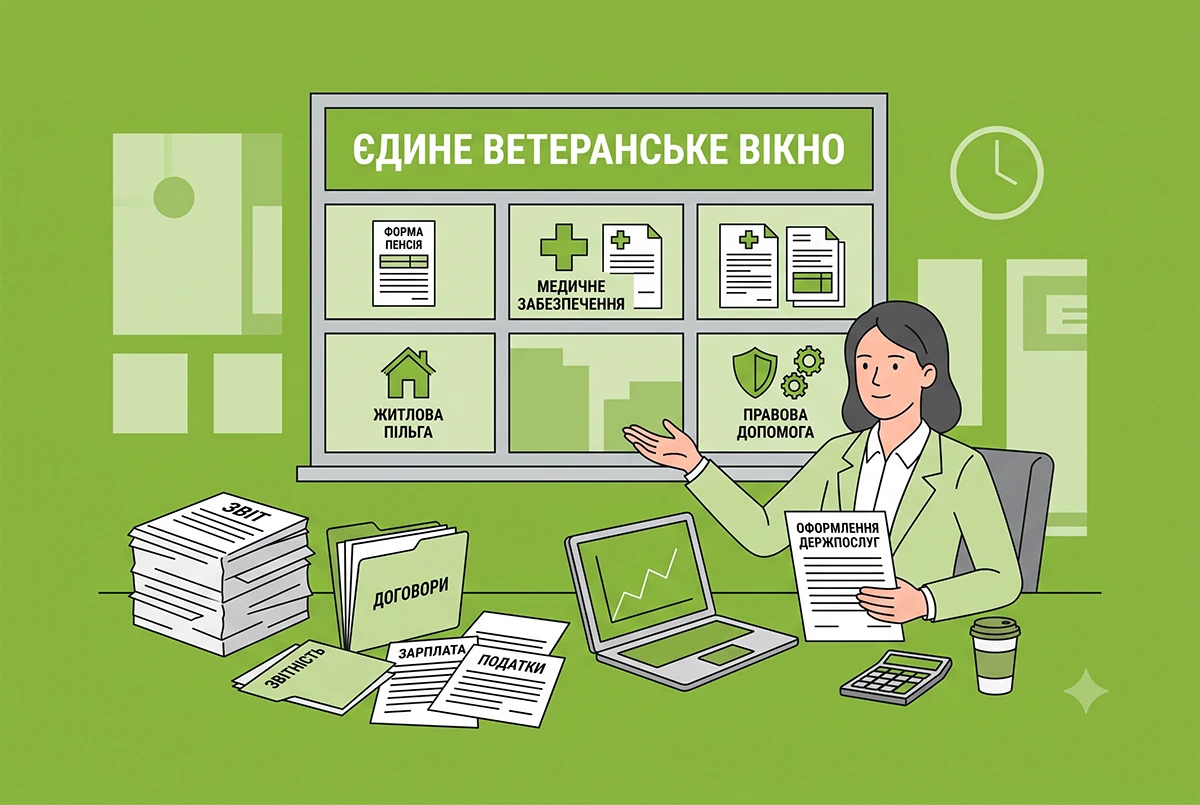 У ЦНАПах відкрили «Єдині ветеранські вікна»: перелік послуг та нові правила оформлення