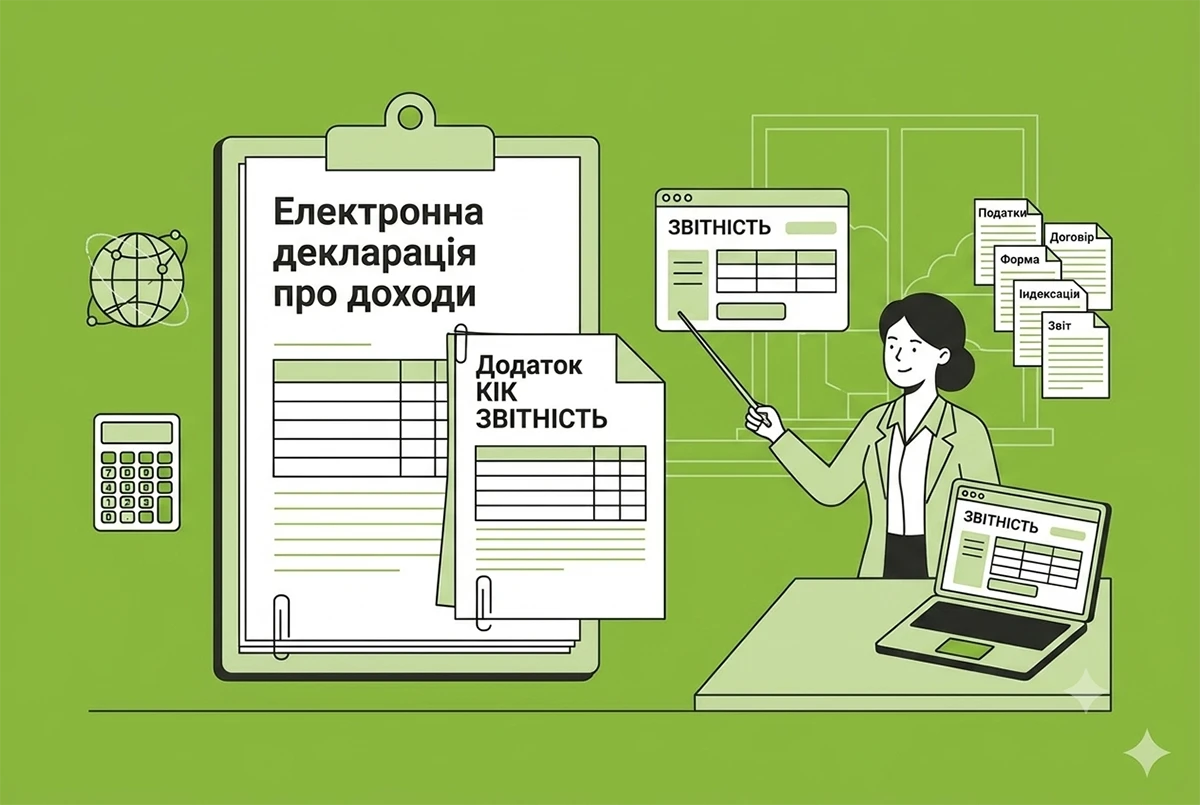 Подання Додатка КІК фізичними особами: вимоги до заповнення та номери реєстрації