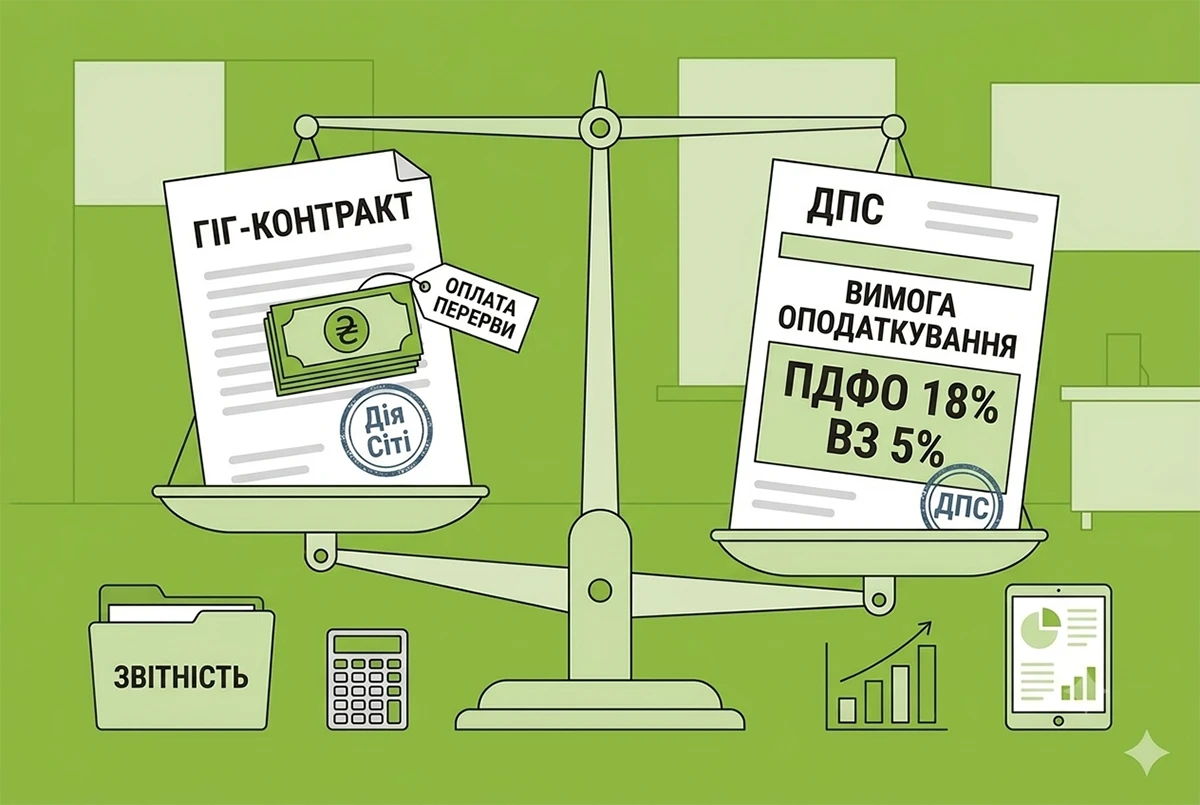 Гіг-спеціалісти, які мали щорічну оплачувану перерву, мають доплатити ПДФО до 18% та ВЗ 5%, – позиція ДПС