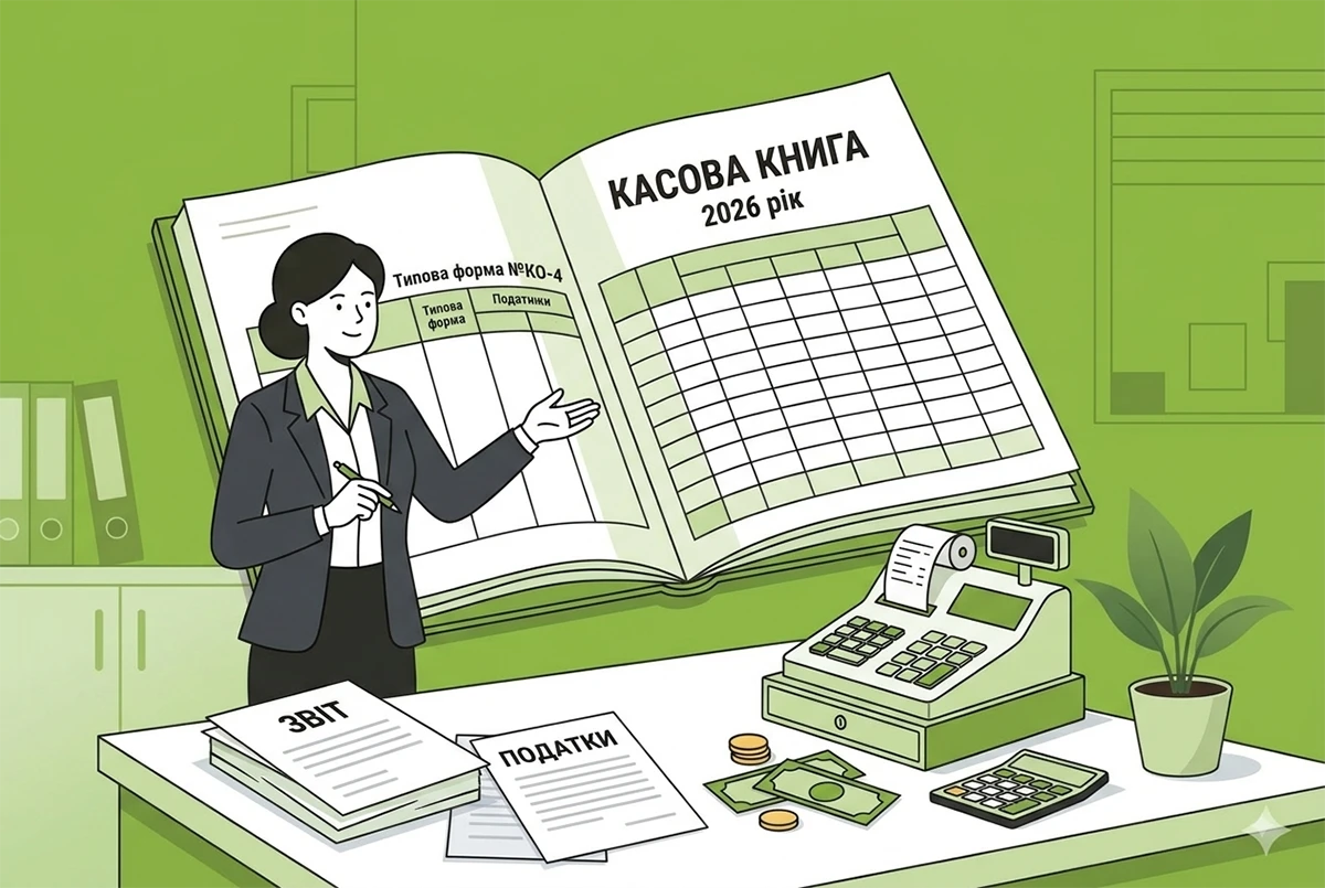 Касова книга у 2026 році: норми Положення №148, поради редакції і приклад із заповнення