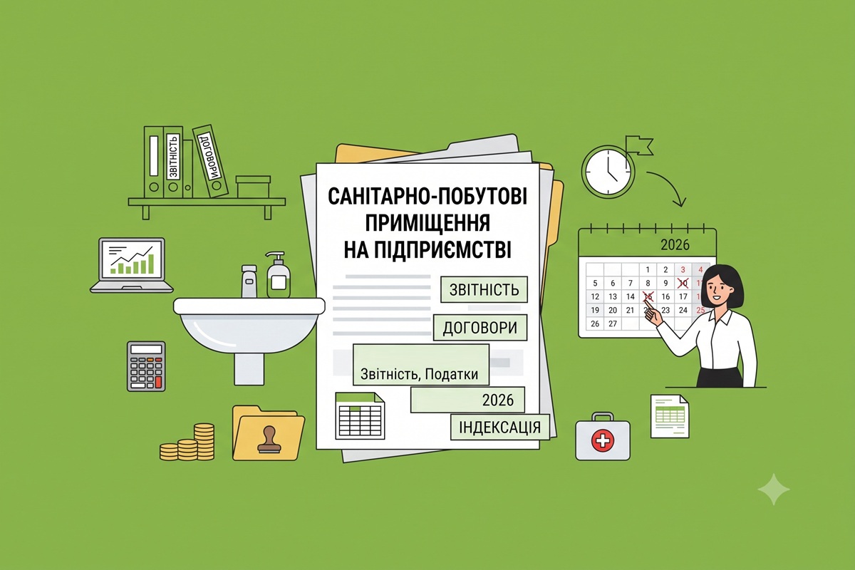 Санітарно-побутові приміщення на підприємстві: поради по створенню від ПФУ