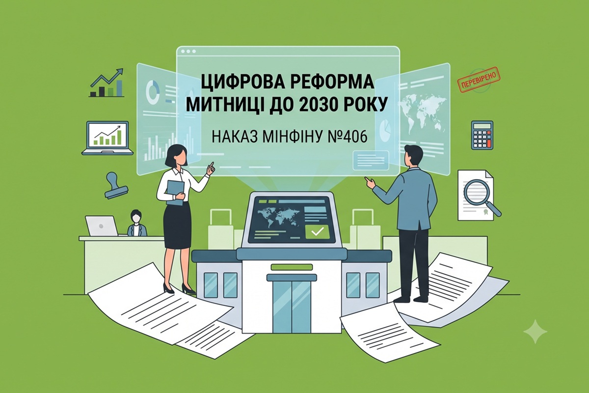 Цифрова реформа митниці до 2030 року: наказ Мінфіну №406