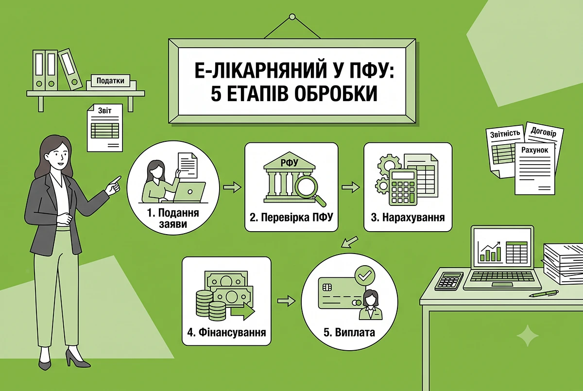5 статусів електронного лікарняного: офіційне роз’яснення від ПФУ