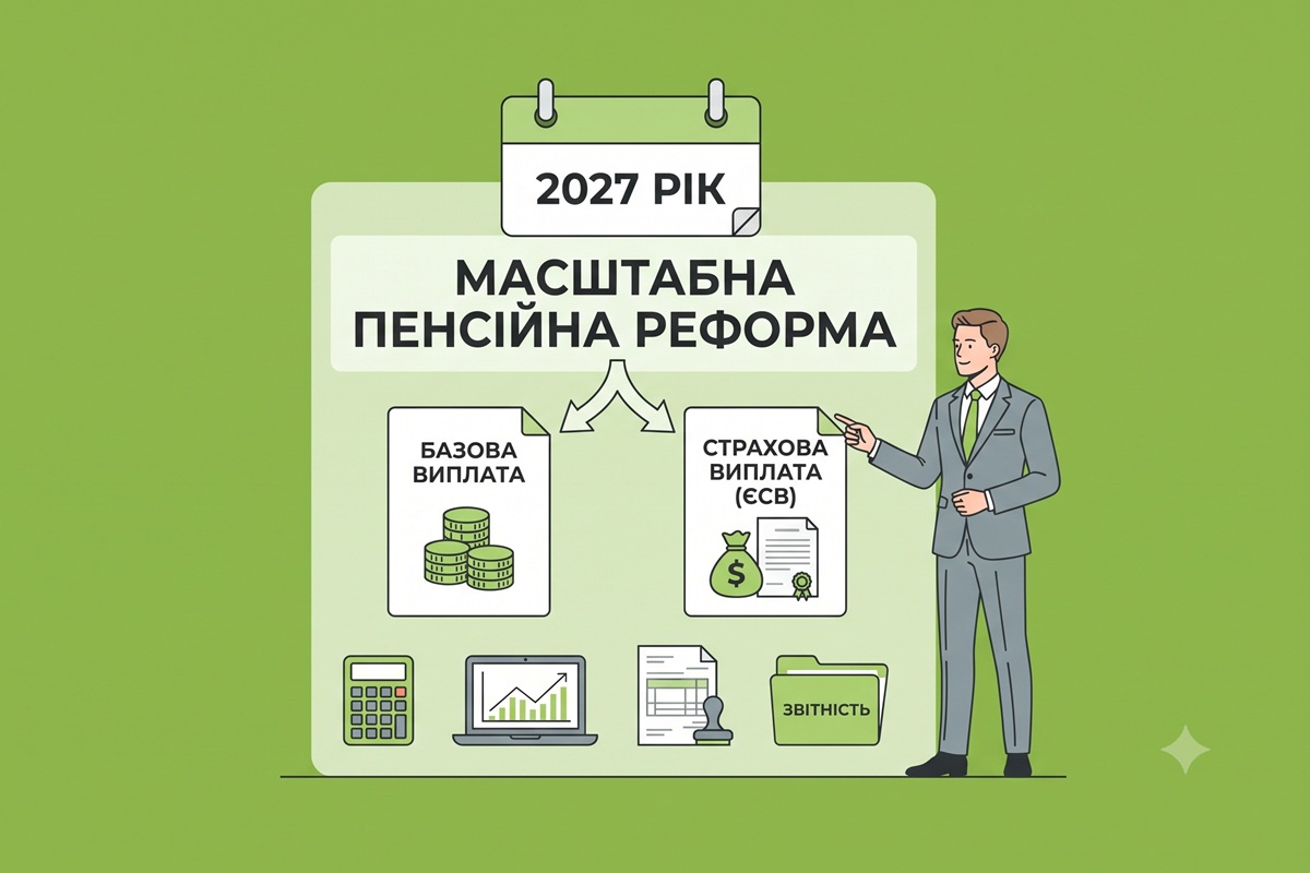 Масштабна пенсійна реформа-2027: що буде з виплатами