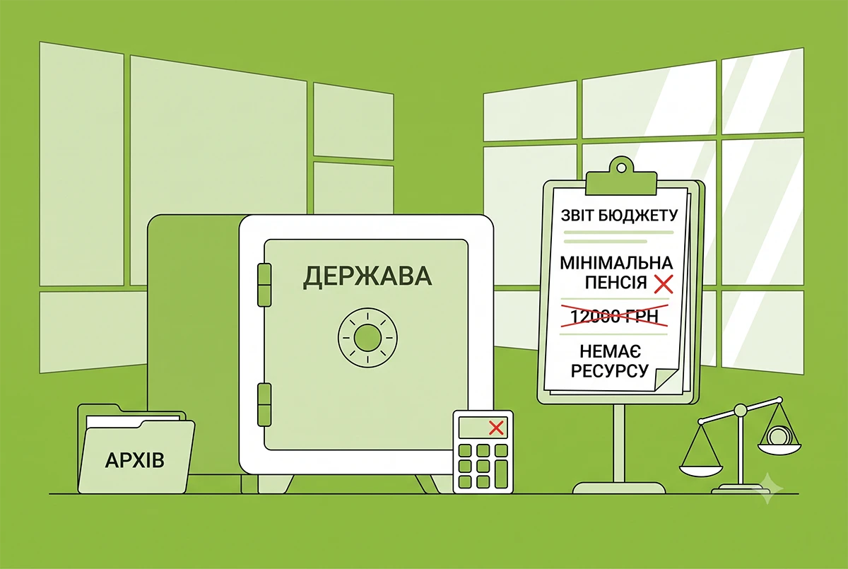 Підвищення мінімальної пенсії до 12 тисяч грн: у Раді пояснили, чому бракує коштів та що планують