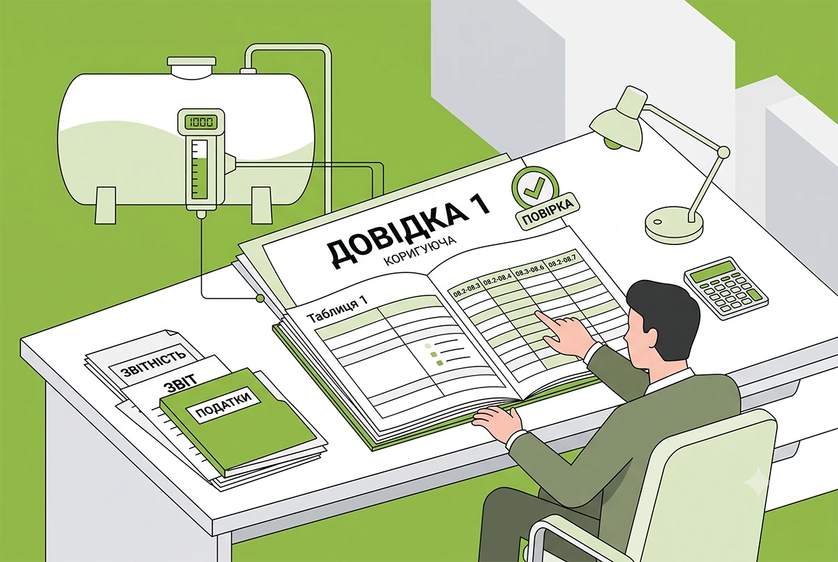 Повірка рівнеміра-2026: ДПС роз'яснила заповнення граф 08.2–08.7 довідки