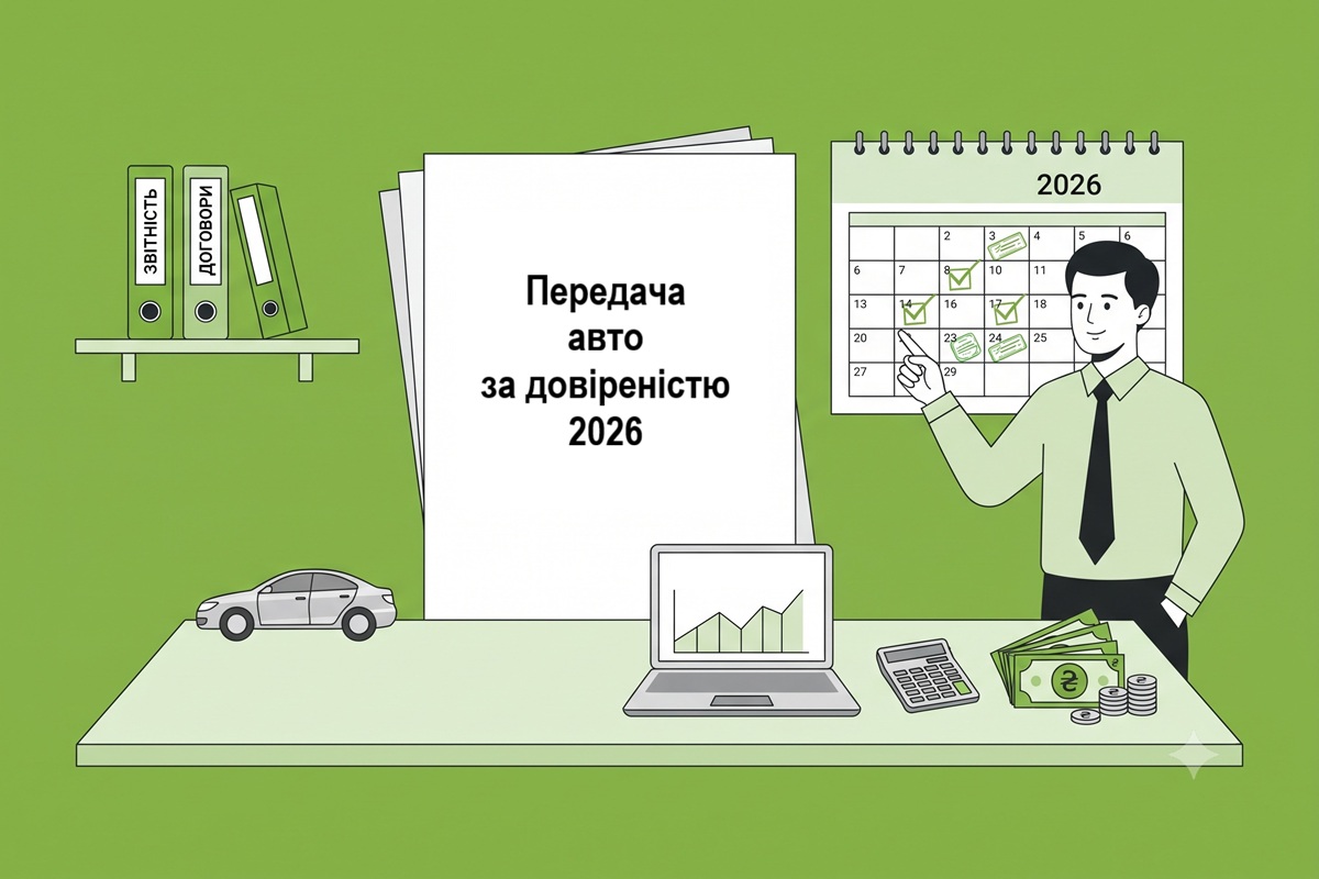 Передача авто за довіреністю-2026: чи потрібно сплачувати податки