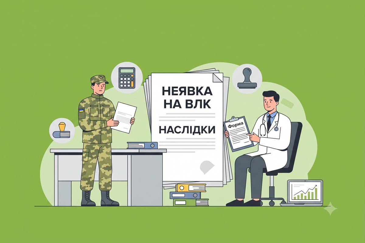 Неявка на ВЛК без підстав: Міноборони нагадало про наслідки
