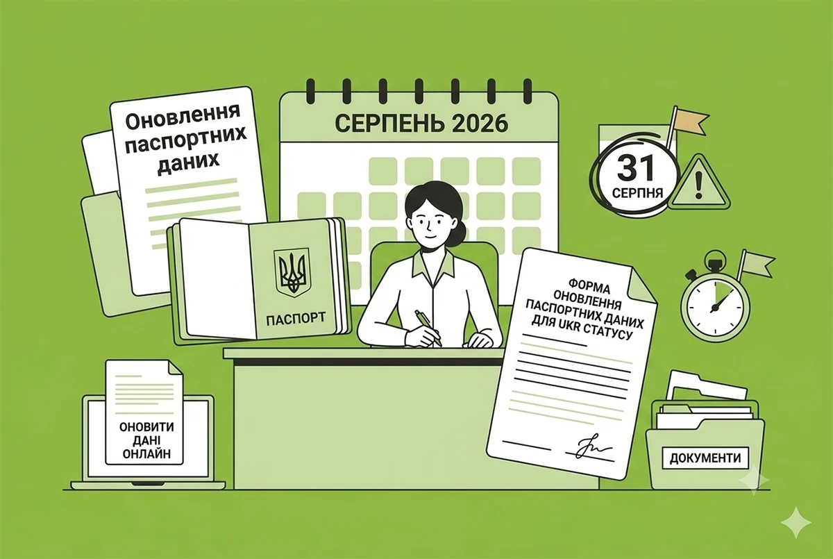 Втрата статусу UKR у Польщі після 31 серпня 2026 року: хто має негайно оновити паспортні дані