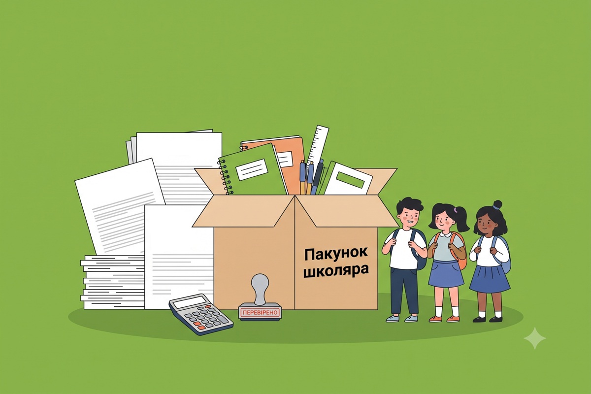 «Пакунок школяра»-2026: Мінсоцполітики навело деталі виплат, витрати та участь бізнесу