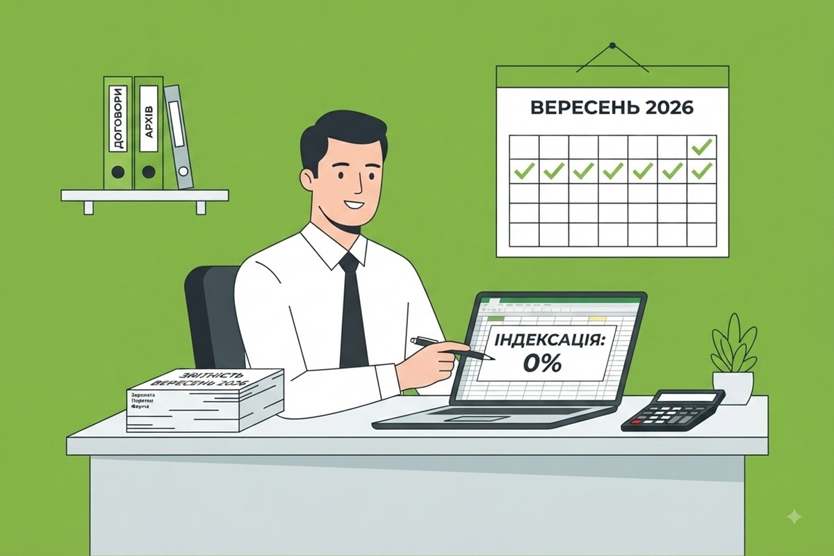 Індексація зарплати у вересні 2026 року: сума без змін та три приклади розрахунків від редакції