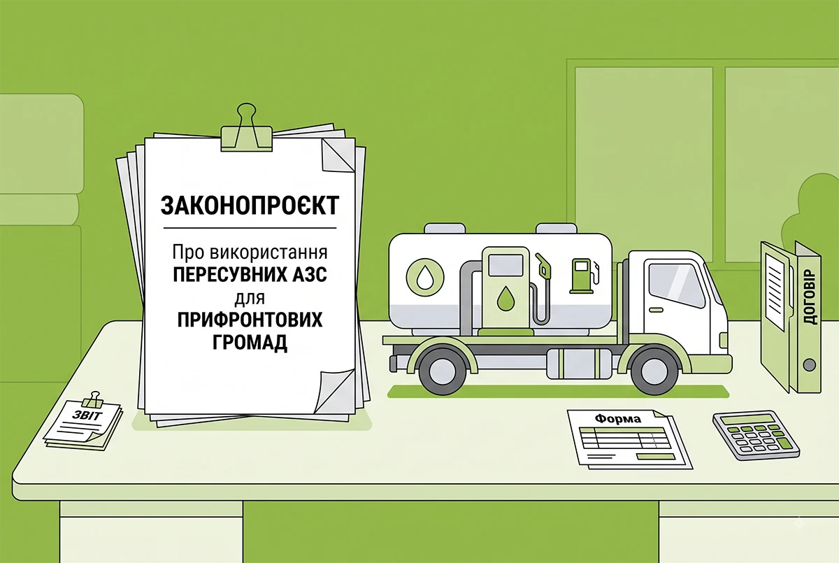 Мобільні заправки для прифронтових громад: Мінфін готує законопроєкт