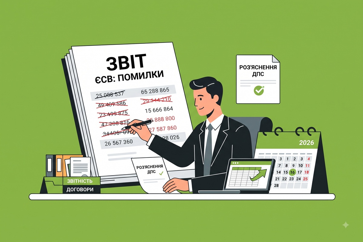 Порядок виправлення помилок з ЄСВ до закінчення строку подання звітності: роз'яснення ДПС
