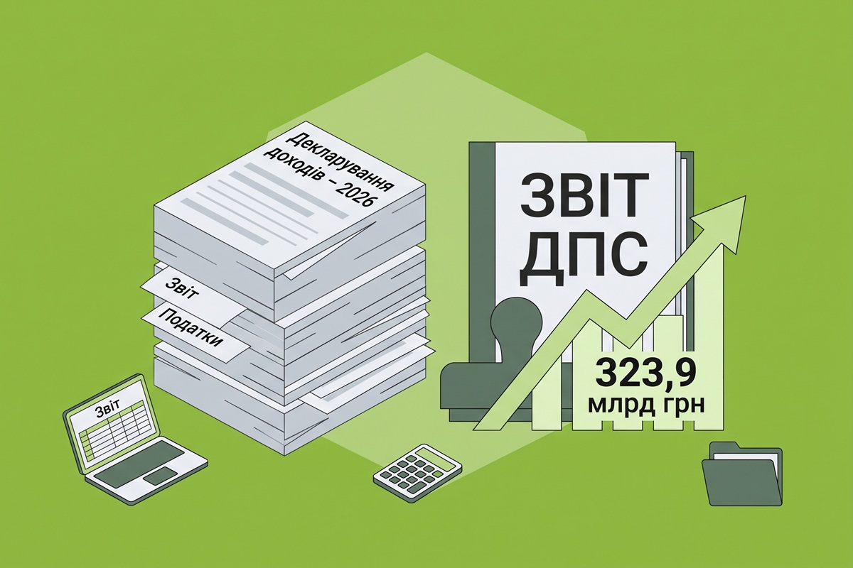 Декларування доходів – 2026: ДПС відзвітувала про 323,9 млрд грн