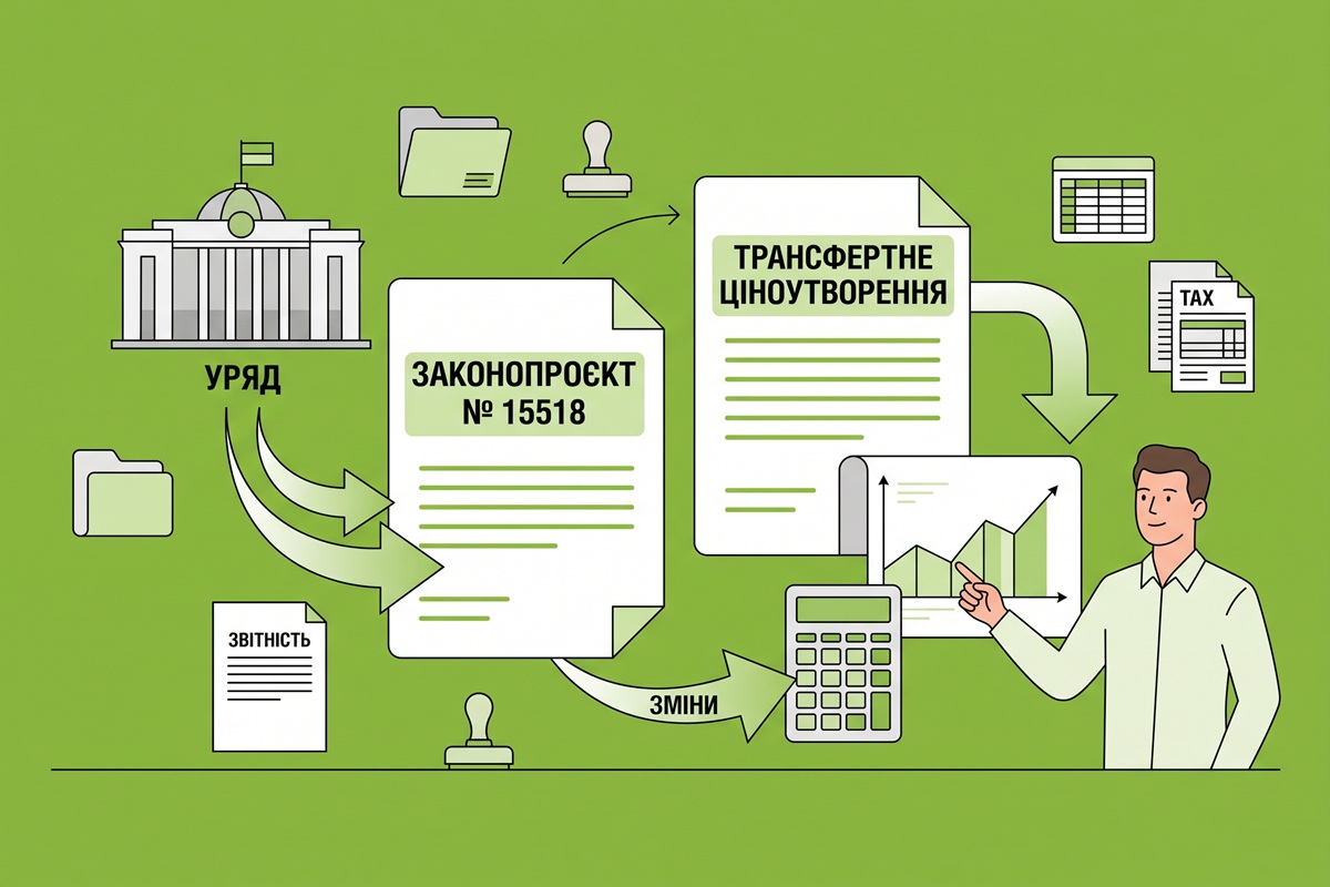 Зміни у трансфертному ціноутворенні від Уряду: зареєстровано законопроєкт № 15518