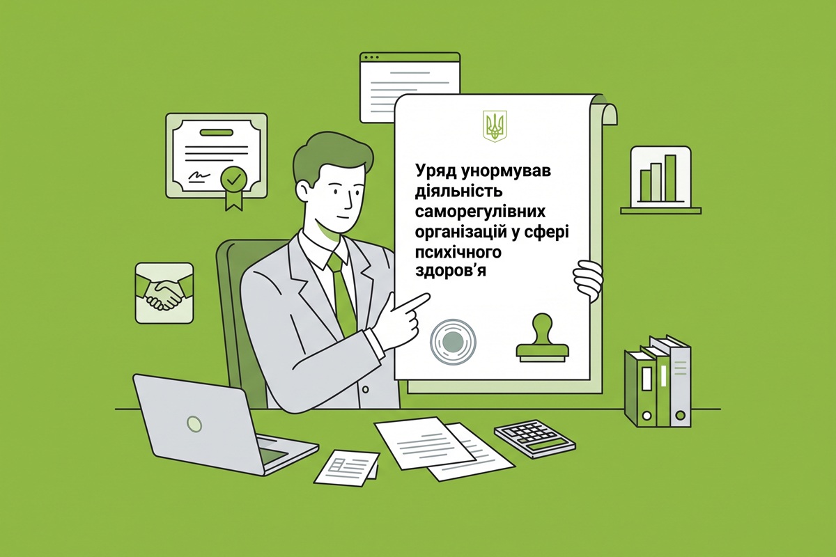 КМУ унормував діяльність саморегулівних організацій у сфері психічного здоров’я
