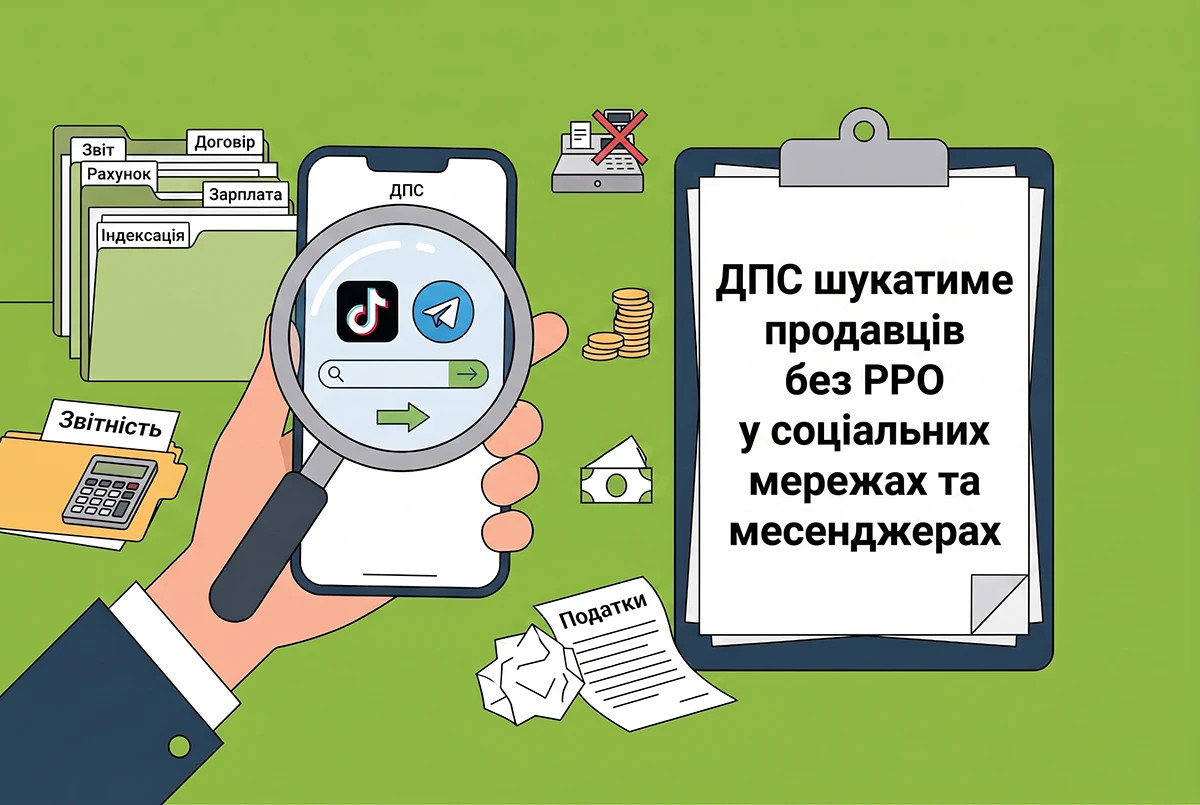 ДПС шукатиме продавців без РРО у TikTok та Telegram: що перевірятимуть і які штрафи загрожують