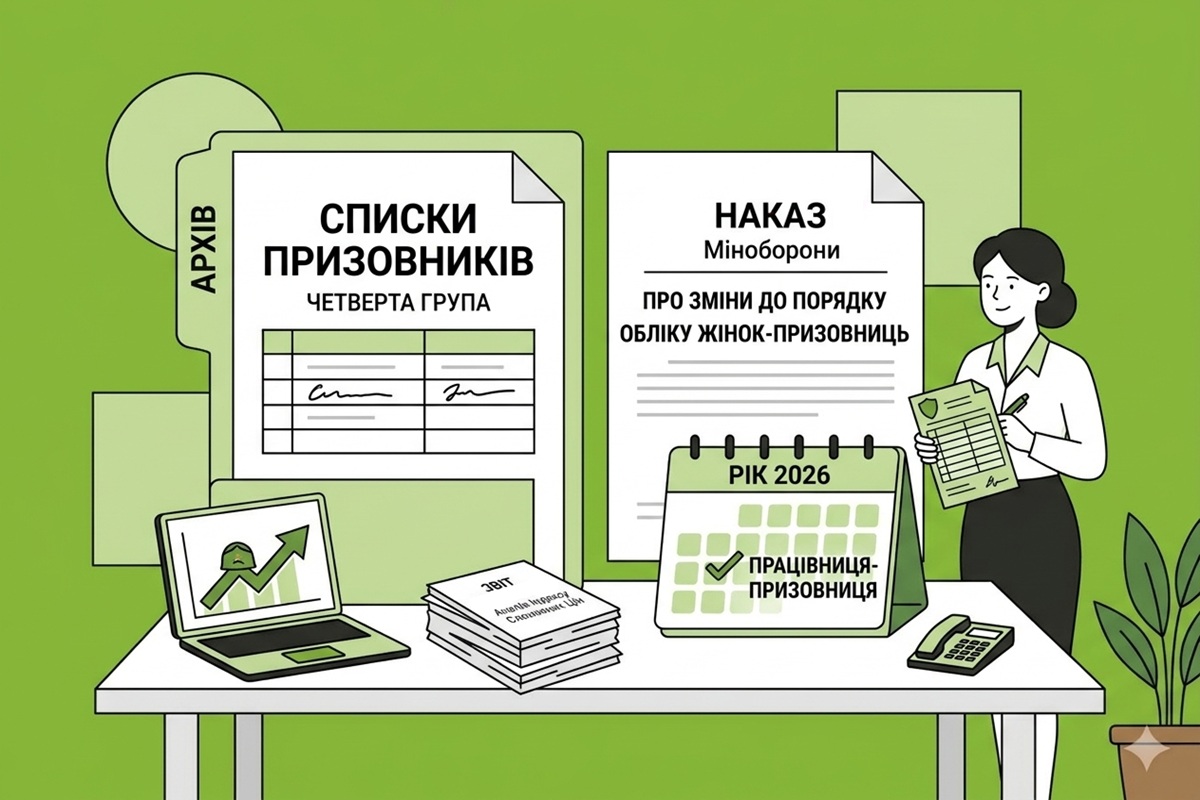 Як у 2026 р. відображати у Списках жінок-призовниць, військовозобов'язаних та офіцерів: роз’яснення Міноборони