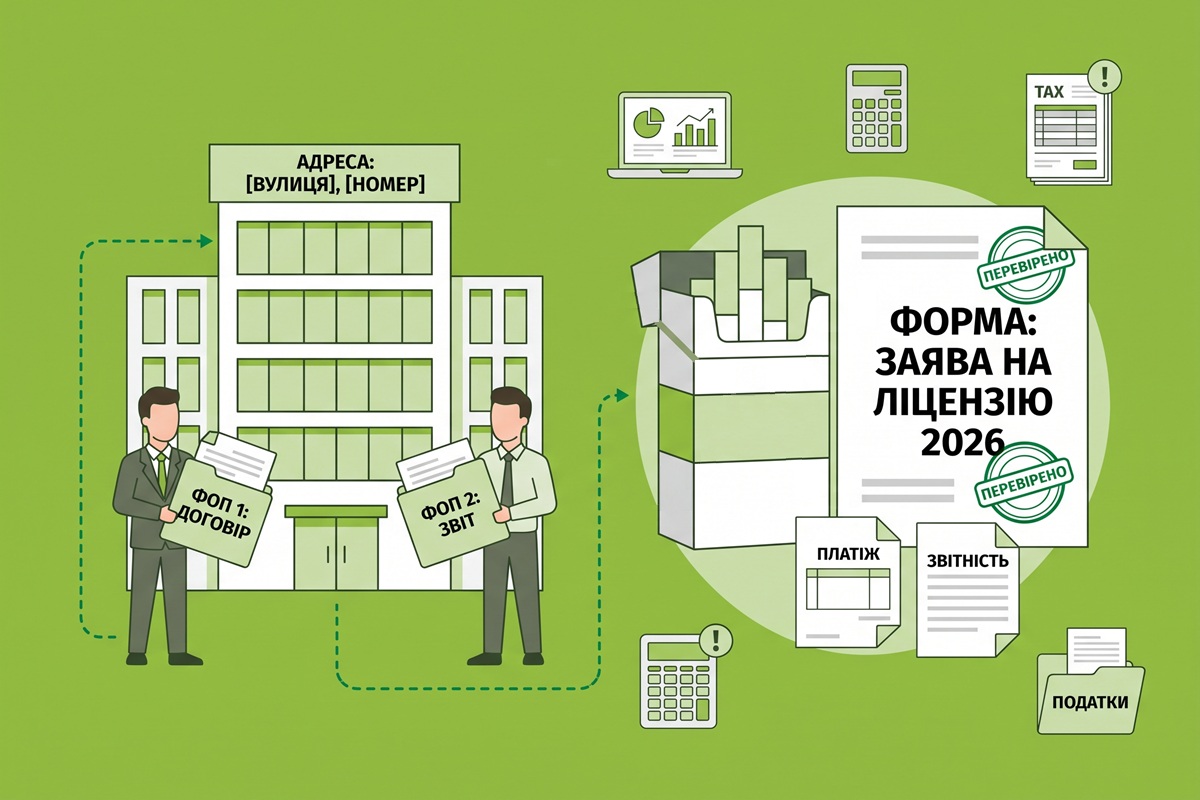 Кілька ФОП за однією адресою: як отримати ліцензію на торгівлю тютюном у 2026 році