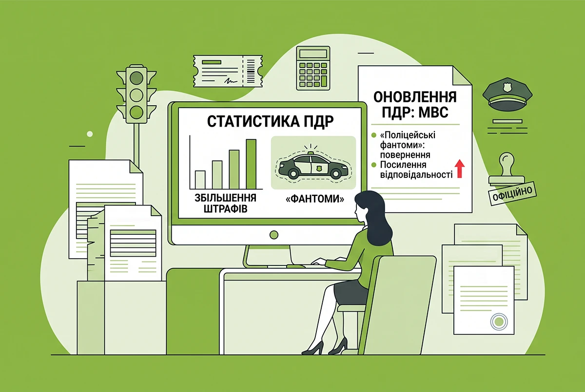 Посилення відповідальності за порушення ПДР та повернення поліцейських «фантомів»: анонс змін від МВС