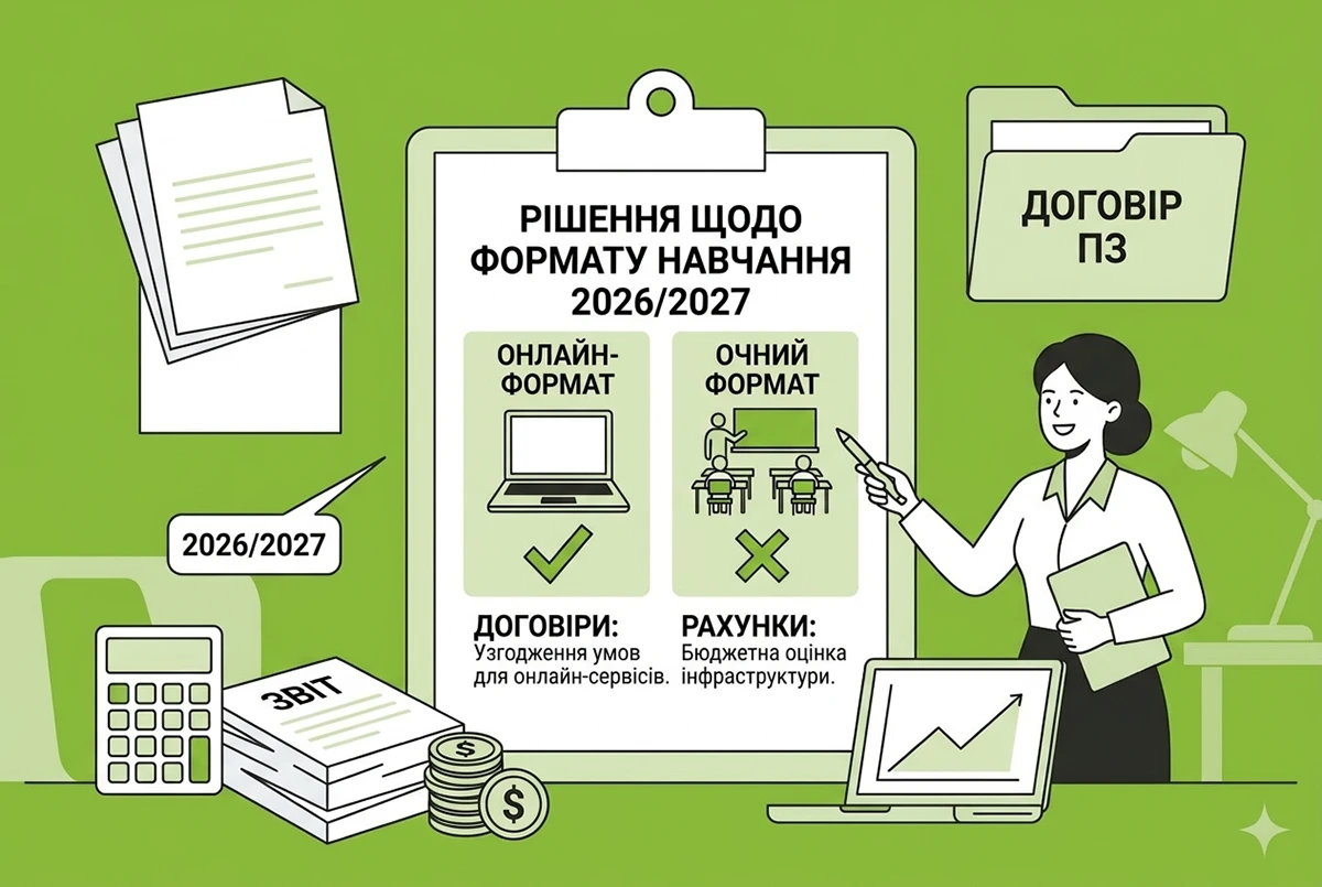 Формат навчання у 2026/2027 навчальному році: огляд правил у ВНЗ