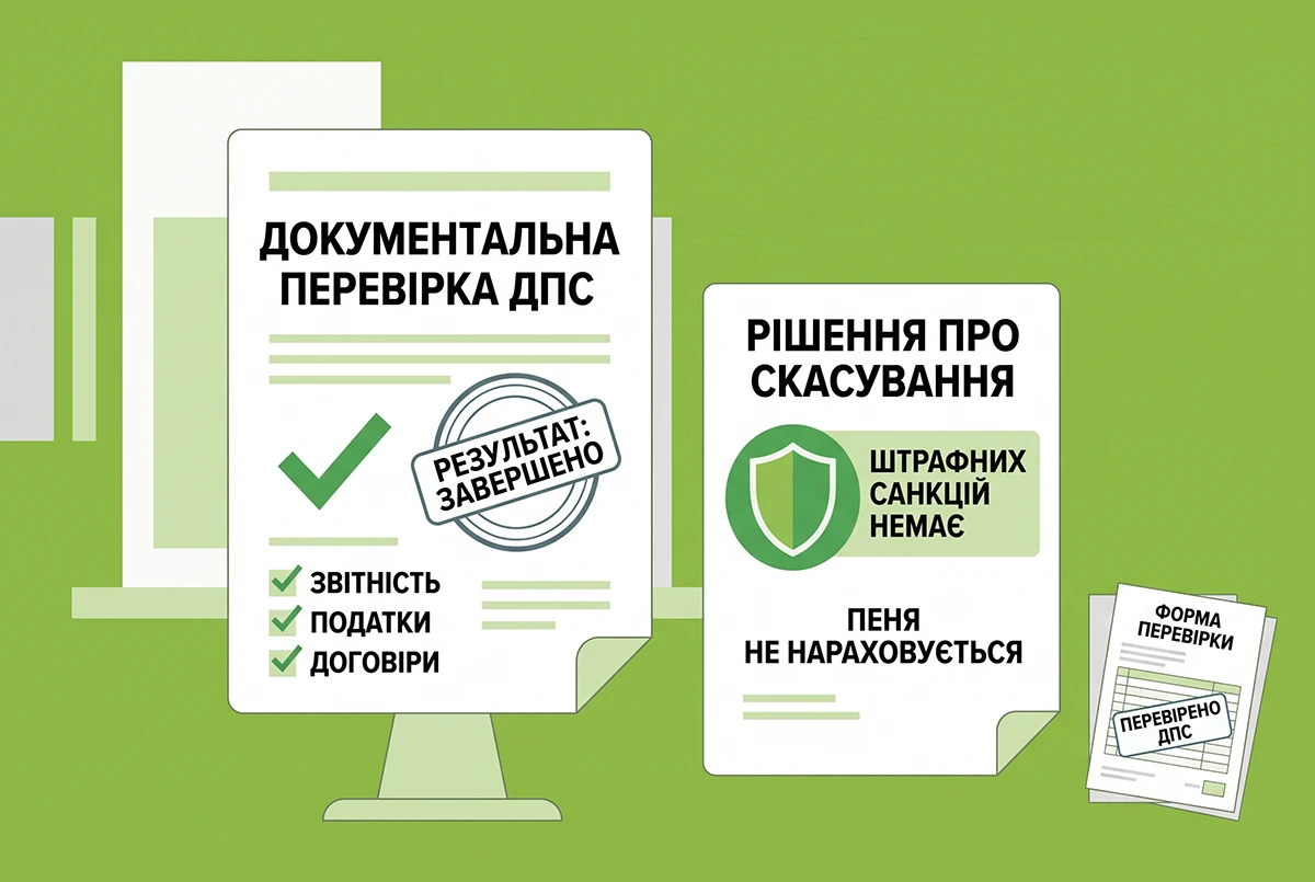 Три обов'язкові умови для списання штрафів за результатами перевірок ДПС