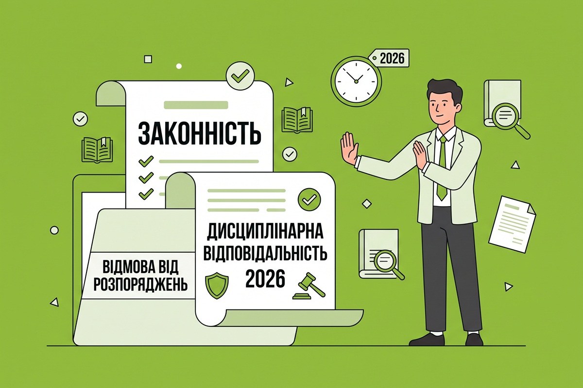 Відмова від розпоряджень керівника: межі законності та дисциплінарна відповідальність у 2026 році