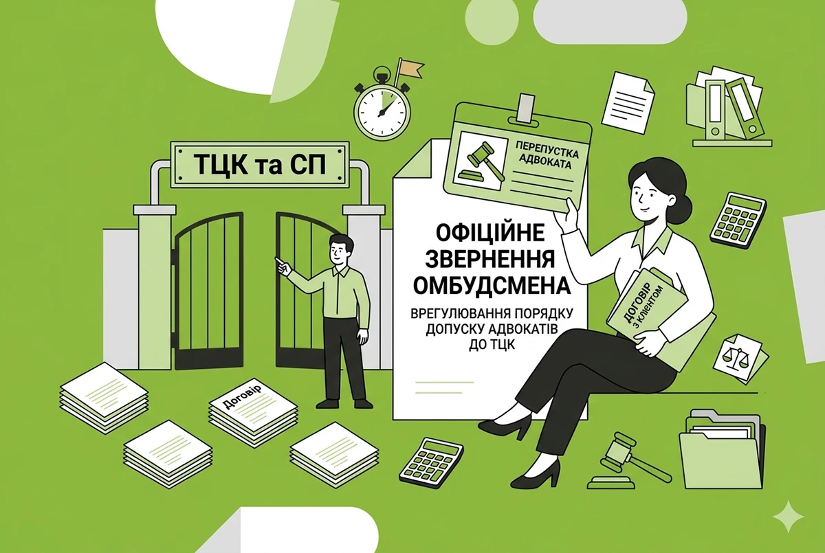 Допуск адвокатів до ТЦК та СП: Омбудсмен закликає Міноборони врегулювати порядок
