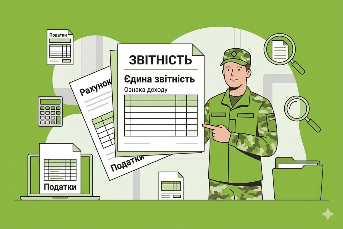 Ознака доходу для підйомної допомоги військовослужбовцям у єдиній звітності: роз'яснення ДПС