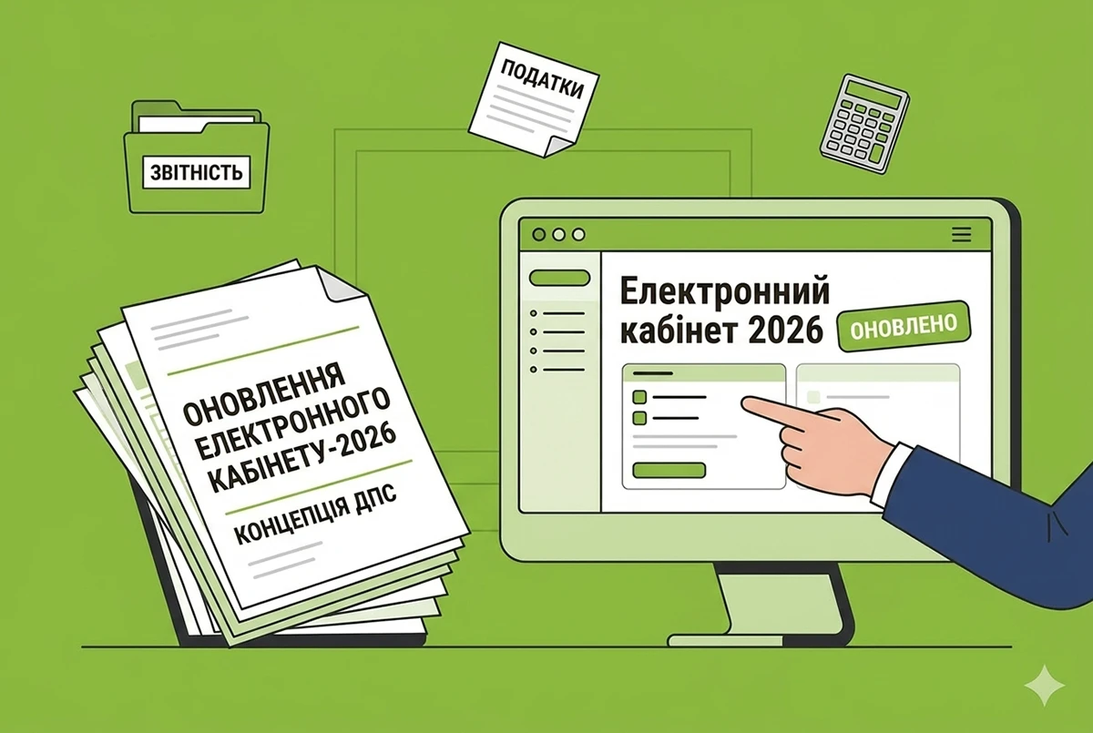 Оновлення Електронного кабінету-2026: ДПС представила концепцію