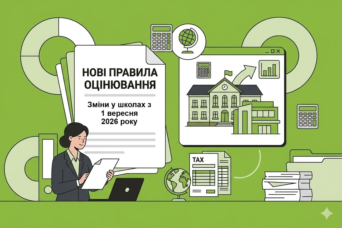 Зміни у школах з 1 вересня 2026 року: нова модель оцінювання, протидія булінгу та профільна старша школа