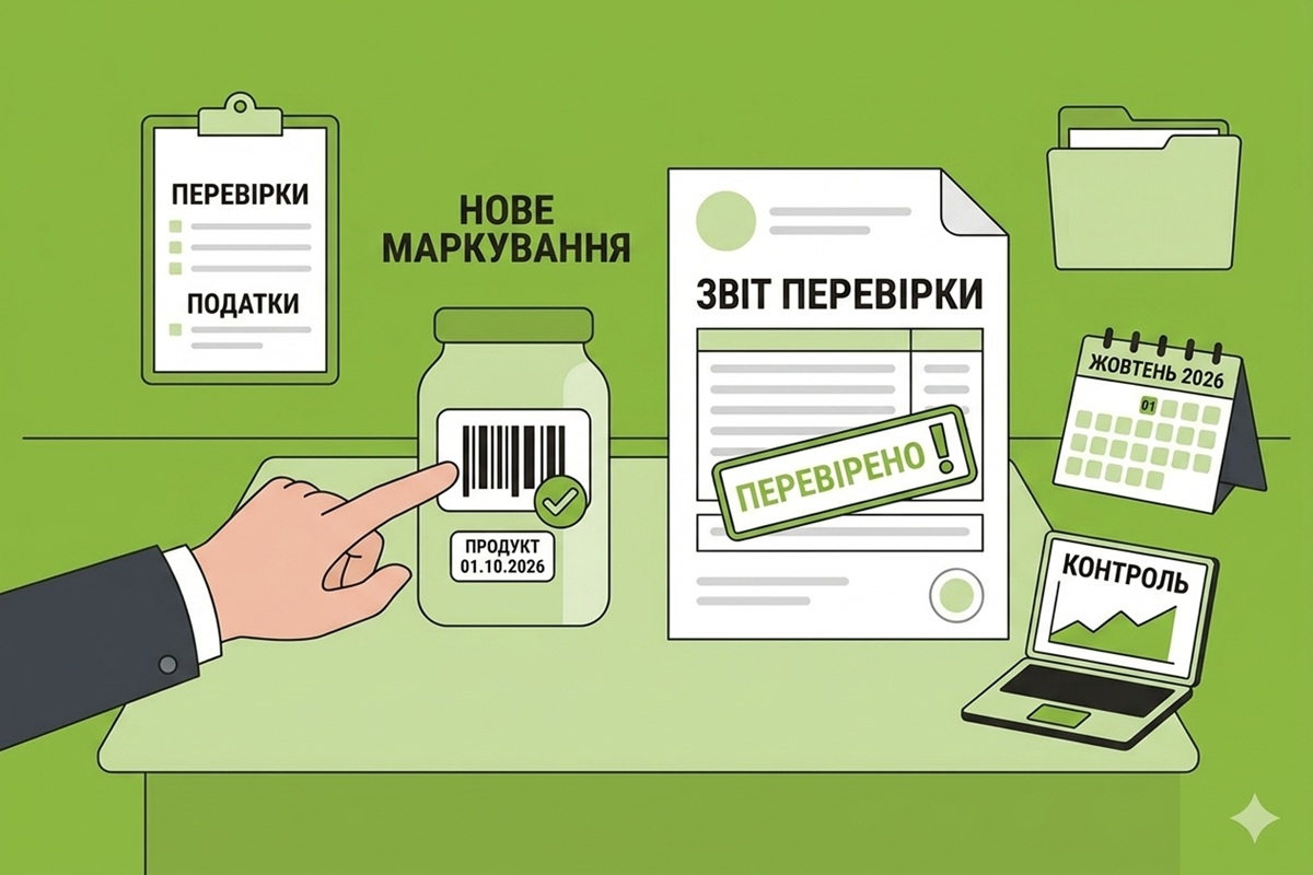Позапланові перевірки та нове маркування продуктів з 1 жовтня 2026 року: Держпродспоживслужба посилює контроль